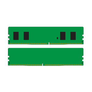 Kingston ValueRAM - DDR4 - módulo - 8 GB - DIMM de 288 contactos - 1600 MHz / PC4-25600 - CL22 - 1.2 V - sin búfer - no ECC
