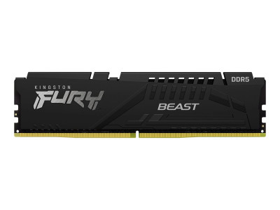 Kingston FURY Beast - DDR5 - módulo - 16 GB - DIMM de 288 contactos - 2600 MHz / PC5-41600 - CL40 - 1.25 V - sin búfer - on-die ECC