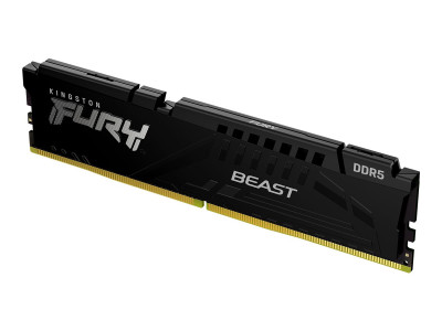 Kingston FURY Beast - DDR5 - módulo - 16 GB - DIMM de 288 contactos - 2600 MHz / PC5-41600 - CL40 - 1.25 V - sin búfer - on-die ECC
