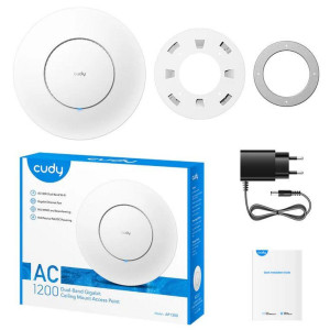 Access Point Cudy Wifi Ac1200 Con Adaptador CC