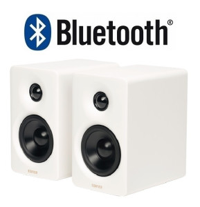 Parlantes Edifier 2.0 M60 66W bluetooth blanco