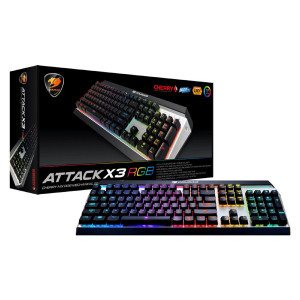Teclado Cougar Mecánico Attack X3 Rgb Sp