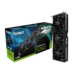 Tarjeta Palit Geforce RTX 5060 Infinity 3 8gb DDR7