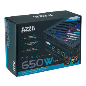 Fuente Para Pc 650w Azza 80 Plus Bronze Atx