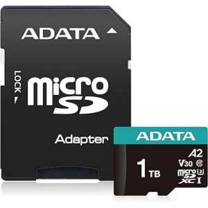 Memoria Adata MicroSDXC UHS-I 1tb C10 A2 V30 4k