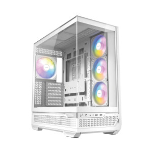 GABINETE GAMER AC7 ARGB BLANCO