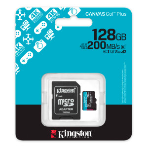 Memoria Micro Sd Kingston 128gb Con Adaptador Sd