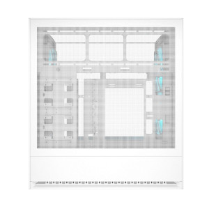 Gabinete Cougar Omnyx White