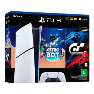 Consola Digital Ps5 Slim 16gb 1tb Astro Bot + Gran Turismo 7