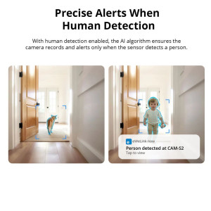 Cámara Sonoff Cam-s2 Slim Gen2 Seguridad Hogar