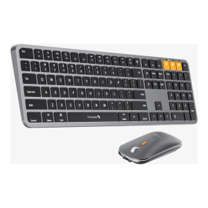 Combo Mouse y Teclado Retroiluminado Bluetooth ProtoArc Km100-a