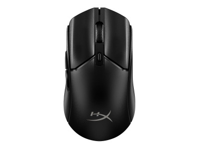 HyperX Pulsefire Haste 2 - Ratón - óptico - 6 botones - inalámbrico, cableado - 2.4 GHz, Bluetooth 5.2, USB 2.0 - receptor inalámbrico USB - negro