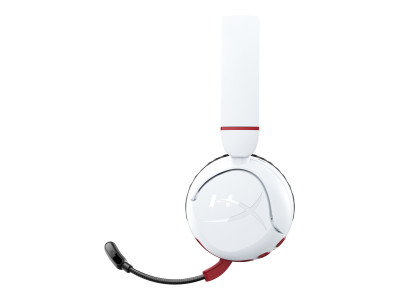 HyperX Cloud Mini - Auricular - en oreja - Bluetooth - inalámbrico, cableado - cancelación de sonido activo - conector de 3,5 mm - blanco