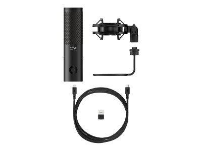 HyperX QuadCast 2 S - Micrófono - USB - negro