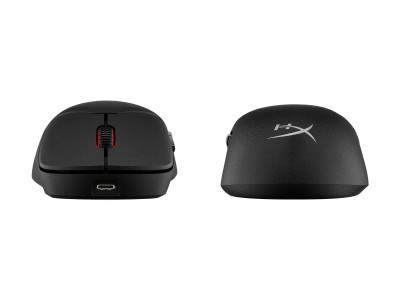 HyperX Pulsefire Saga - Ratón - diseño ergonómico, botones programables - óptico - 6 botones - cableado - USB - negro