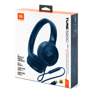 Auriculares Cableados Usb C Jbl Tune 520c 32mm