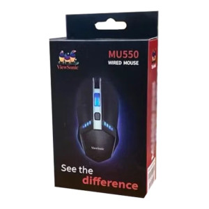 Mouse Gaming Cableado ViewSonic Mu550 USB 2000dpi