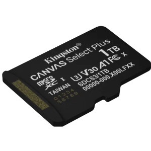 Tarjeta de memoria Kingston 1tb Micro SD Canvas Select Plus Gen 3
