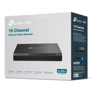 Nvr Tp-Link Vigi Nvr2016h 16 Canales 4k