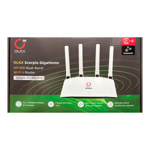Router Olax Ge1800 Pro 1800mbps 5ghz/2,4ghz Rj45