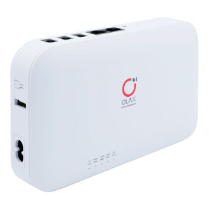 Smart Mini DC UPS Olax D8 Pro 24w Rj45 20000mah
