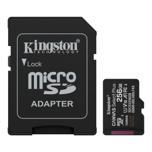 Memoria Micro Sd Kingston Sdcs3/256gb 150mb/s