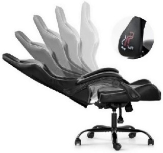 Silla Gamer Lumax ROM negro