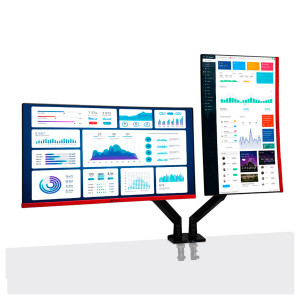 SOPORTE PARA 2  MONITORES