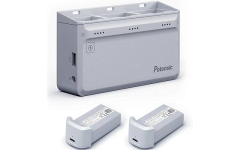 Estación de carga + 2 baterías Potensic Atom