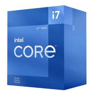 Intel Core i7 12700F - 2.1 GHz - 12 núcleos - 20 hilos - 25 MB caché - LGA1700 Socket - Caja