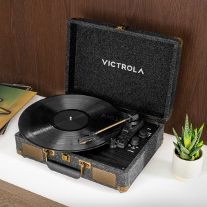 Tocadisco Victrola Vinilo BT Bidireccional Parlantes