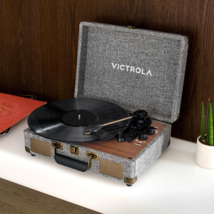 Tocadisco Victrola Vinilo BT Bidireccional Parlantes