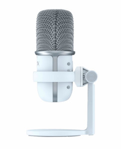 HyperX SoloCast - Micrófono - USB - blanco - para Laptop 14, 15, 17; OMEN 15, 16; Pavilion Plus Laptop 14; Pavilion x360 Laptop; Pro 290 G9