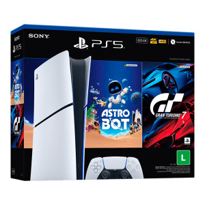 Consola Digital Ps5 Slim 16gb 825gb Astro Bot + Gran Turismo 7