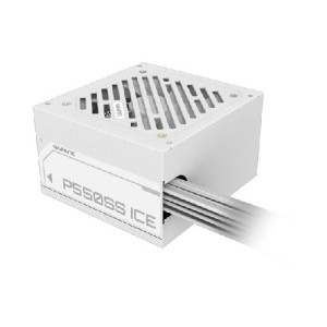 Gigabyte P550SS ICE - Fuente de alimentación (interna) - ATX12V 3.0/ EPS12V - 80 PLUS Silver - AC 155-240 V - 550 vatios - PFC activa - blanco glacial