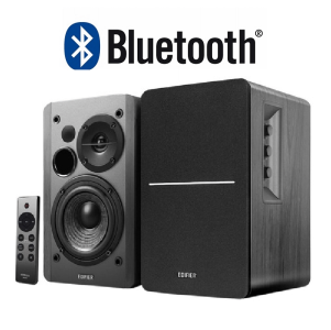 Parlantes Edifier 2.0 R1280DBs bluetooth negro