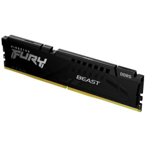 Kingston FURY Beast - DDR5 - módulo - 16 GB - DIMM de 288 contactos - 2800 MHz / PC5-44800 - CL40 - 1.25 V - sin búfer - on-die ECC - blanco