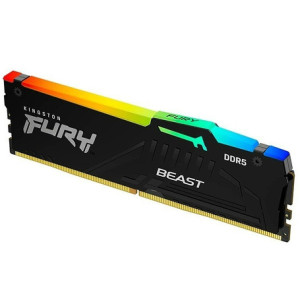 Kingston FURY Beast - DDR5 - módulo - 16 GB - DIMM de 288 contactos - 2800 MHz / PC5-44800 - CL36 - 1.25 V - sin búfer - on-die ECC - negro