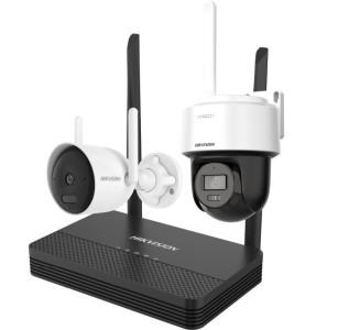 Kit Hikvision NVS + 2 camaras 4MP