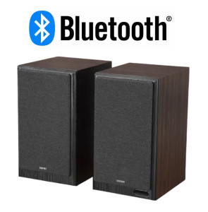 Parlantes Edifier 2.0 R2750DB MKII bluetooth nogal