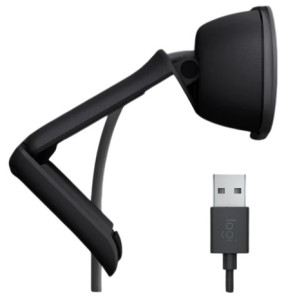 Webcam Logitech Brio 100 Negra