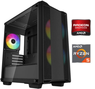 Equipo Gamer Ryzen 5 5600GT, 16GB, 500GB, Gráficos Radeon