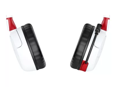 HyperX Cloud Mini - Auricular - en oreja - Bluetooth - inalámbrico, cableado - cancelación de sonido activo - conector de 3,5 mm - blanco