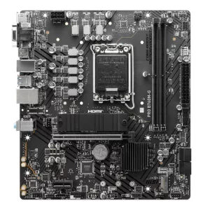 TARJETA MADRE MSI PRO B760M-G LGA 1700 M-ATX DDR5 911-7D90-048 NEGRO