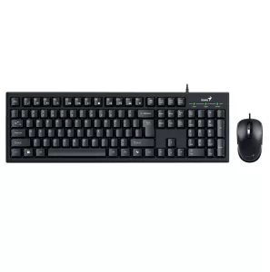 Combo Genius KM-100SE teclado y mouse negro usb