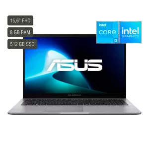Notebook Asus Expertbook 15,6'' Core I3 8gb 512gb Win11 Pro