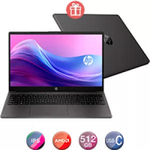Notebook HP 15,6'' Ryzen 7 16gb 512gb
