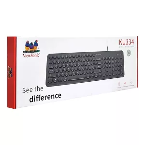 Teclado Usb A ViewSonic Ku334 Español Teclas Redondas