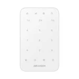 TECLADO LED PARA ALARMA HIKVISION LED display. 900m RF distance. 433Mhz DS-PK1-E-WB