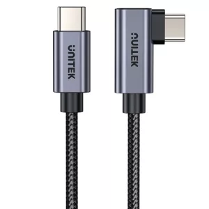 Cable Unitek USB-C a USB-C 90 grados PD 100w 3m